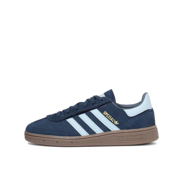 Adidas Originals Handball Spezial CF 日本新款 海軍藍 魔鬼氈 中童 童鞋 JQ6380