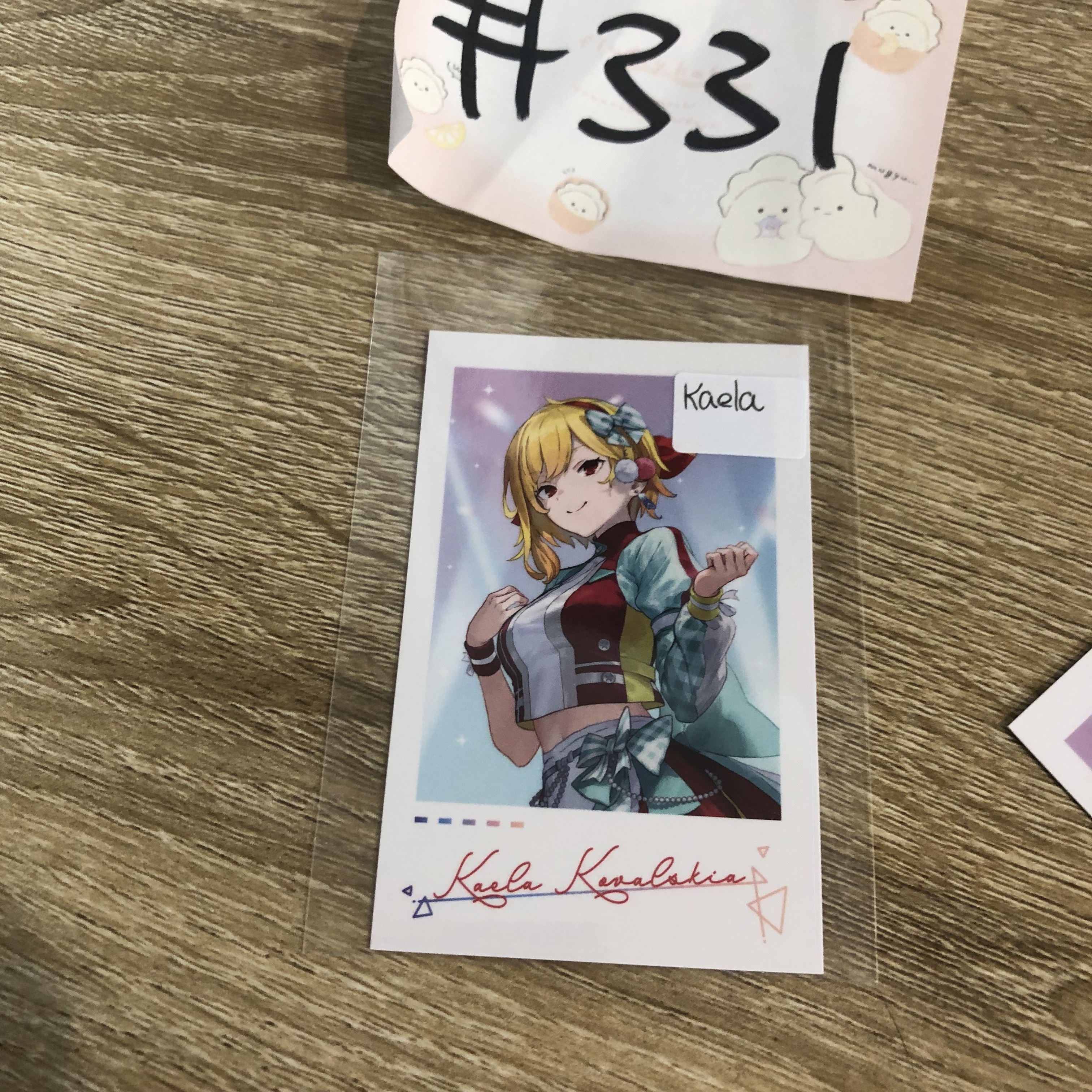 HOLOLIVE  KAELA 拍立得#331