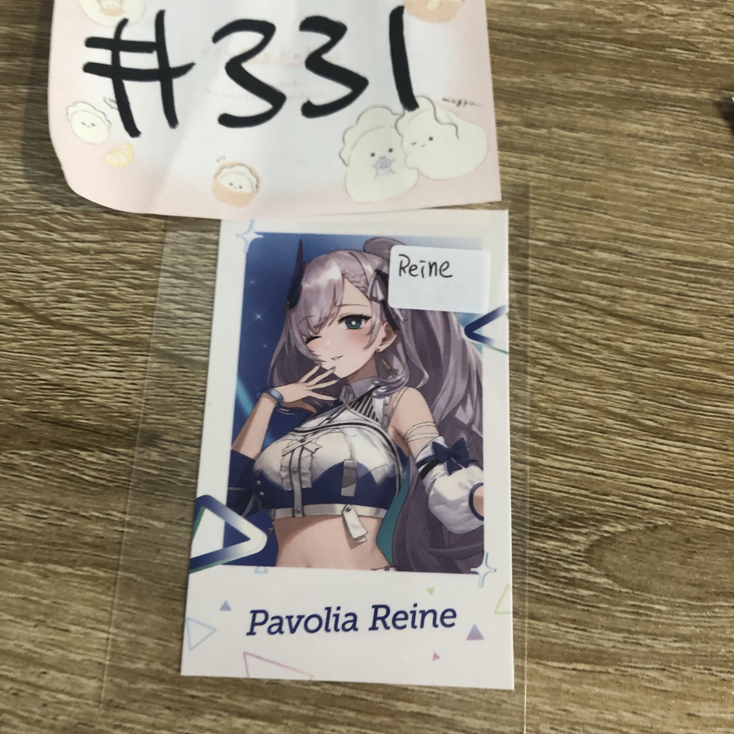 HOLOLIVE  REINE 拍立得#331