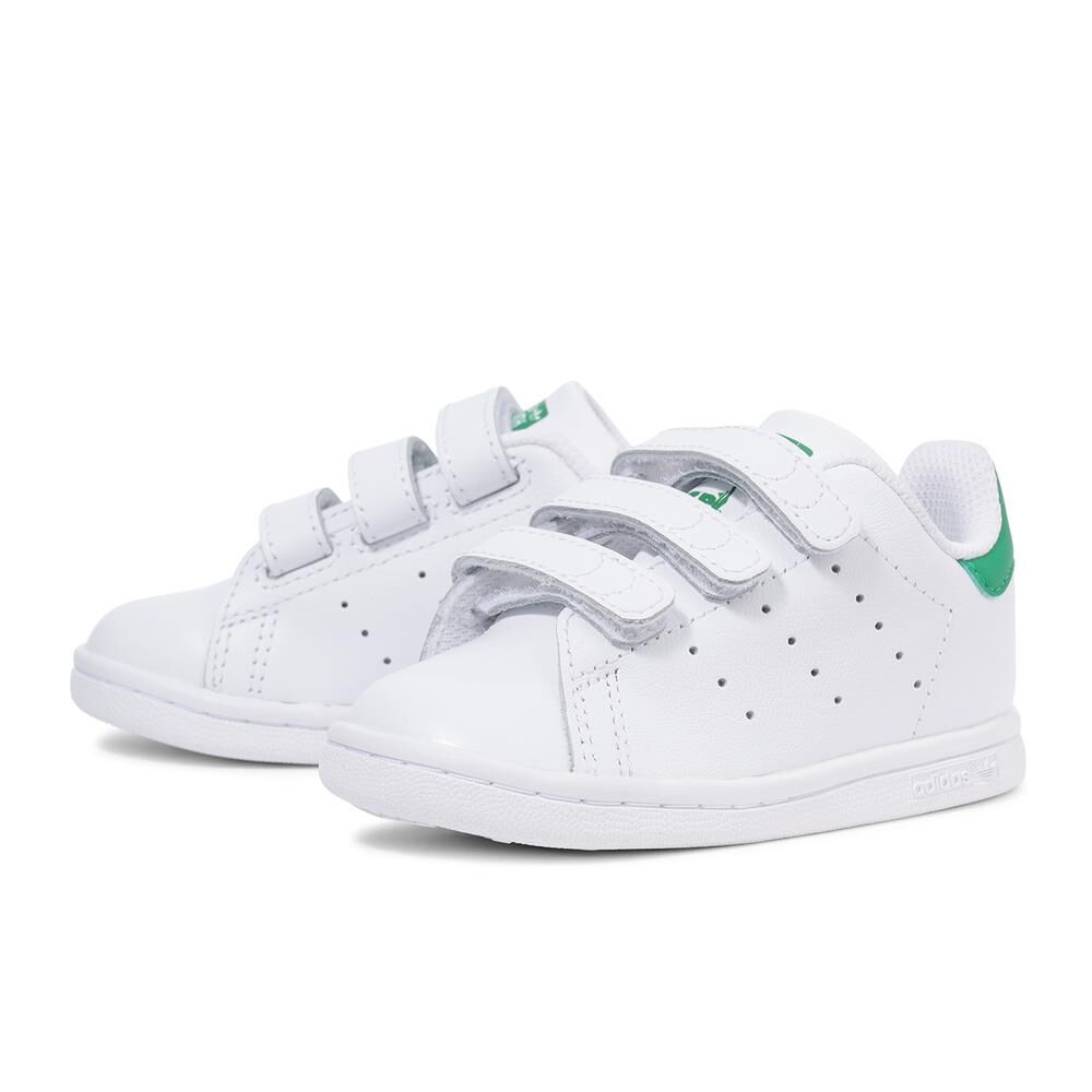 Adidas Originals Stansmith CF 日本新款 白色 魔鬼氈 小童 中童 童鞋 JP9721 JP9718