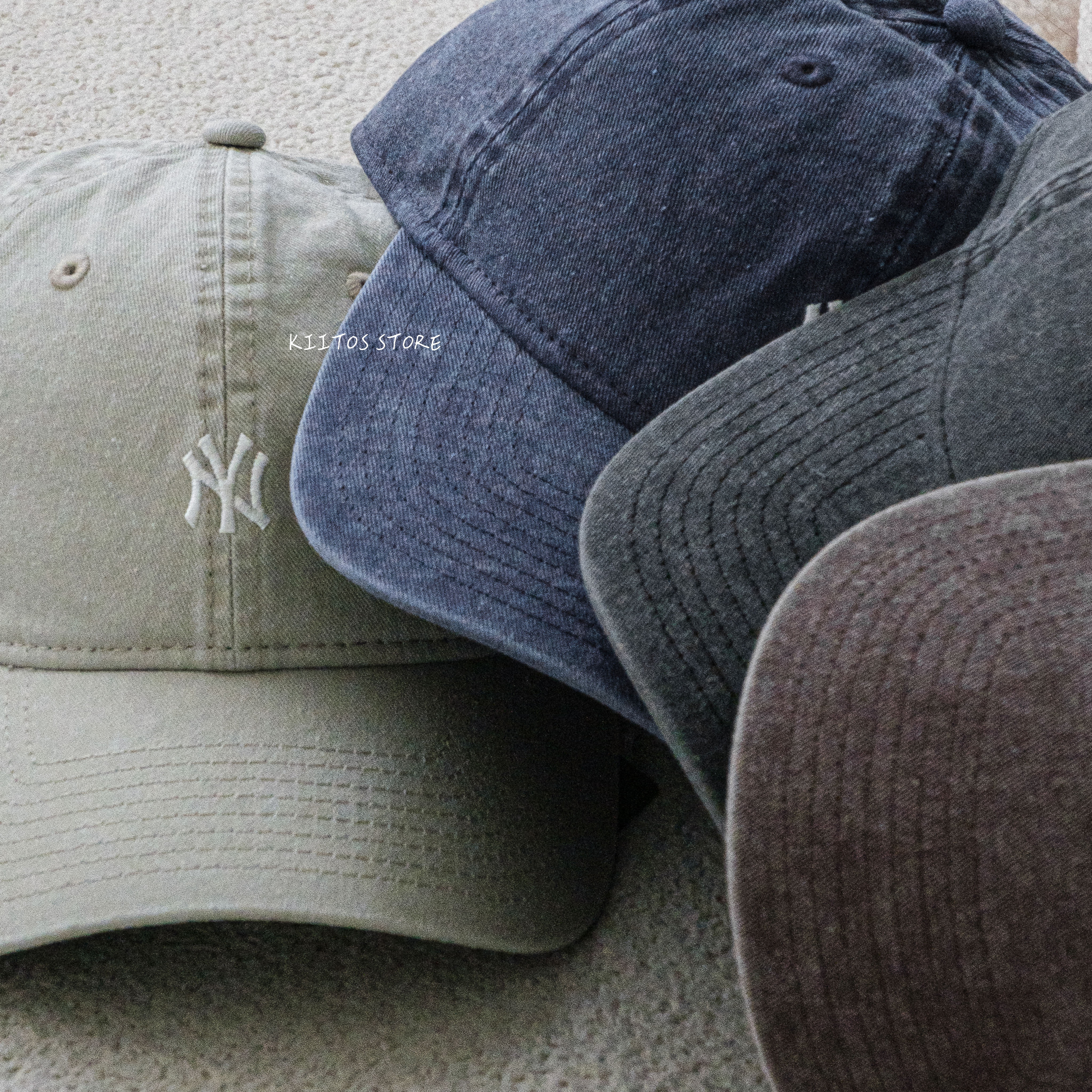 現貨 日本直送 MLB X NEW ERA 小標 牛仔 水洗 刺繡 老帽 棒球帽