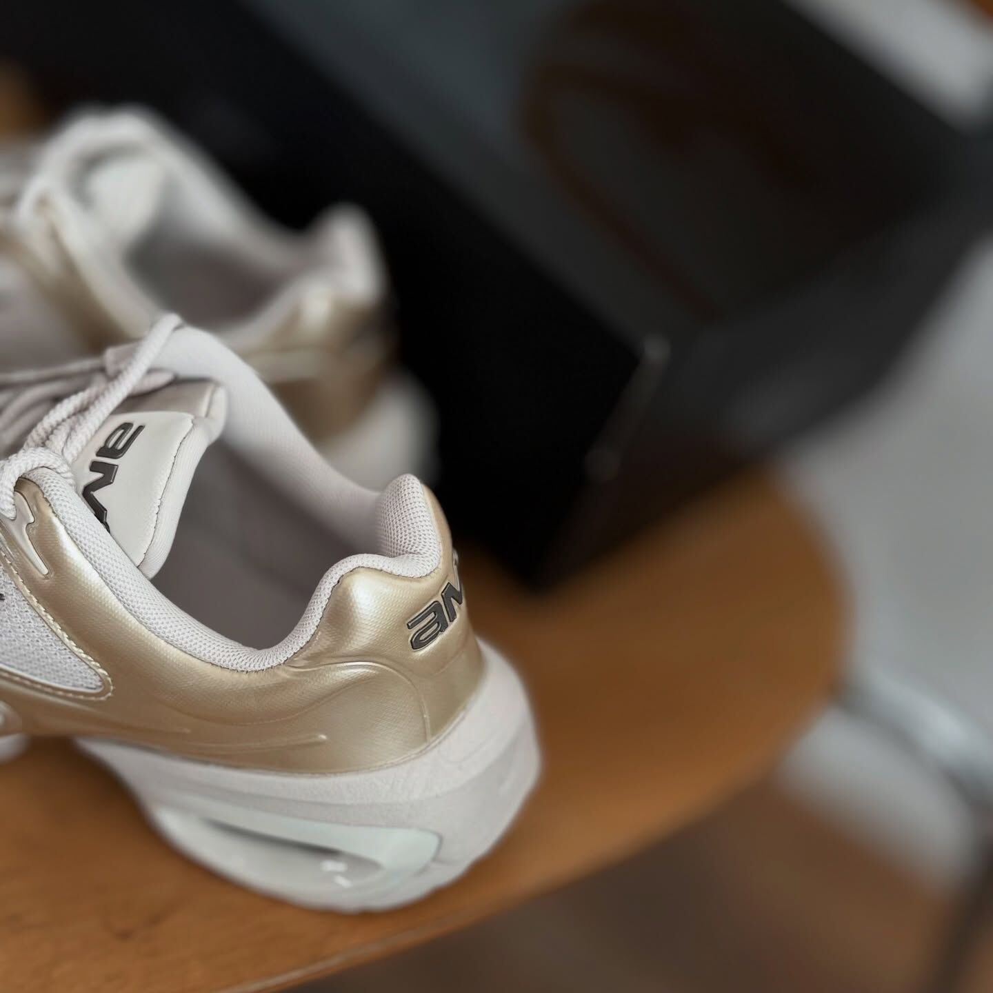 Nike Air Max Muse 沙金 aespa Karina同款 焦糖色 科技感 氣墊 增高 厚底 FV1920-005