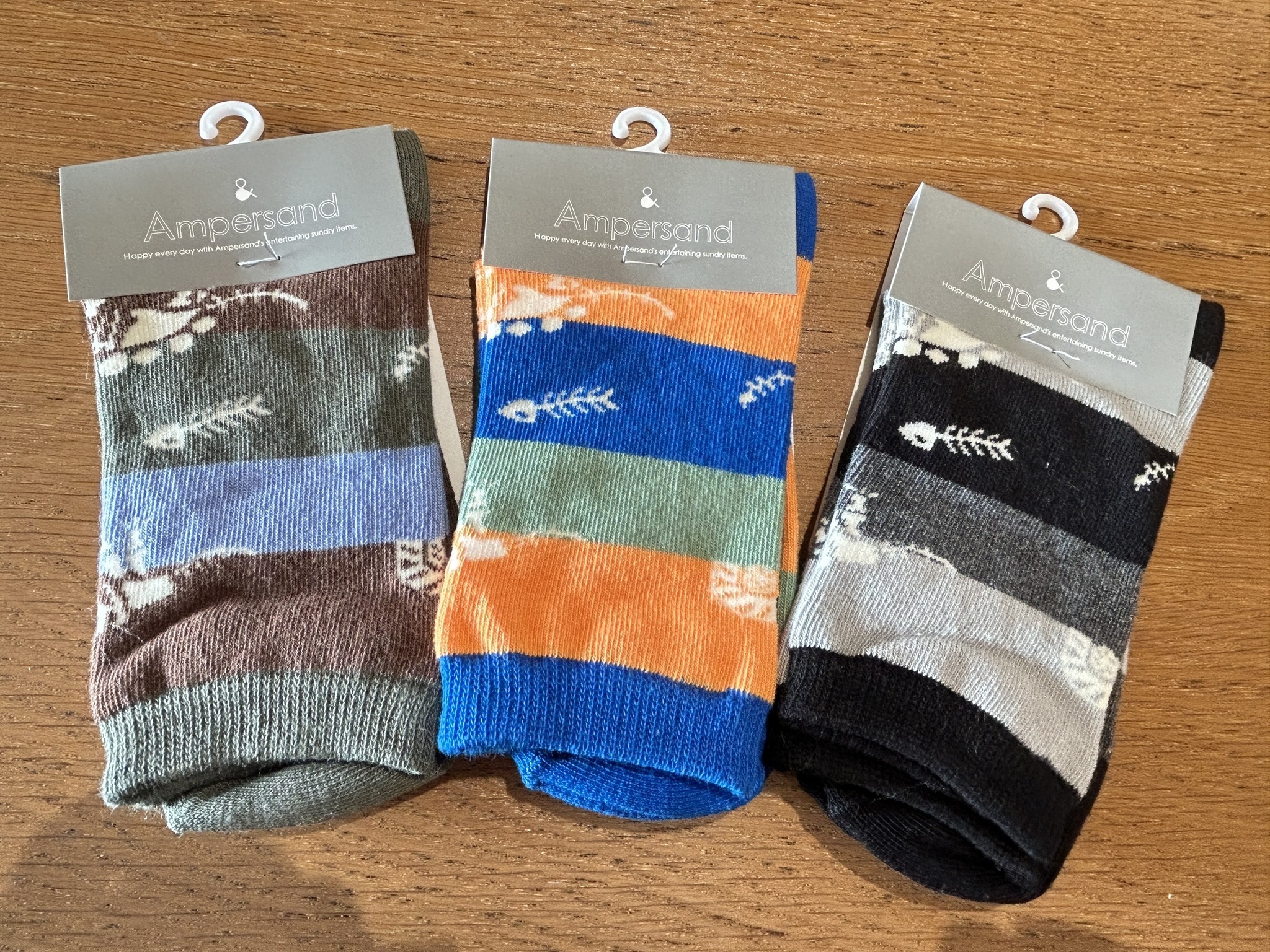 日本 F.O.KIDS 恐龍骨 拚色襪款 (3雙1組，13-21) L454045