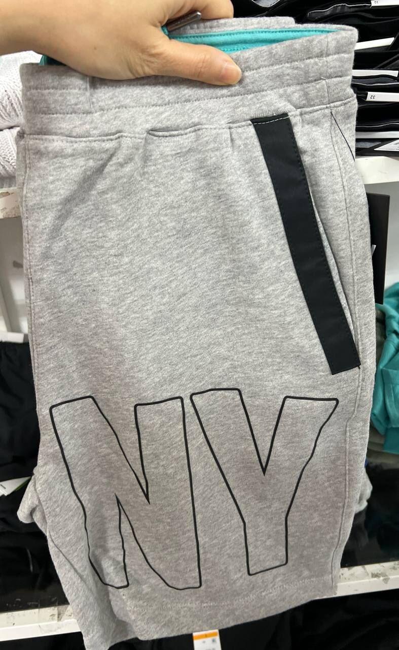 [S] DKNY HTHR GREY PANTS SHORT, M2440075-HGR [FINAL SALE] (SD1545)