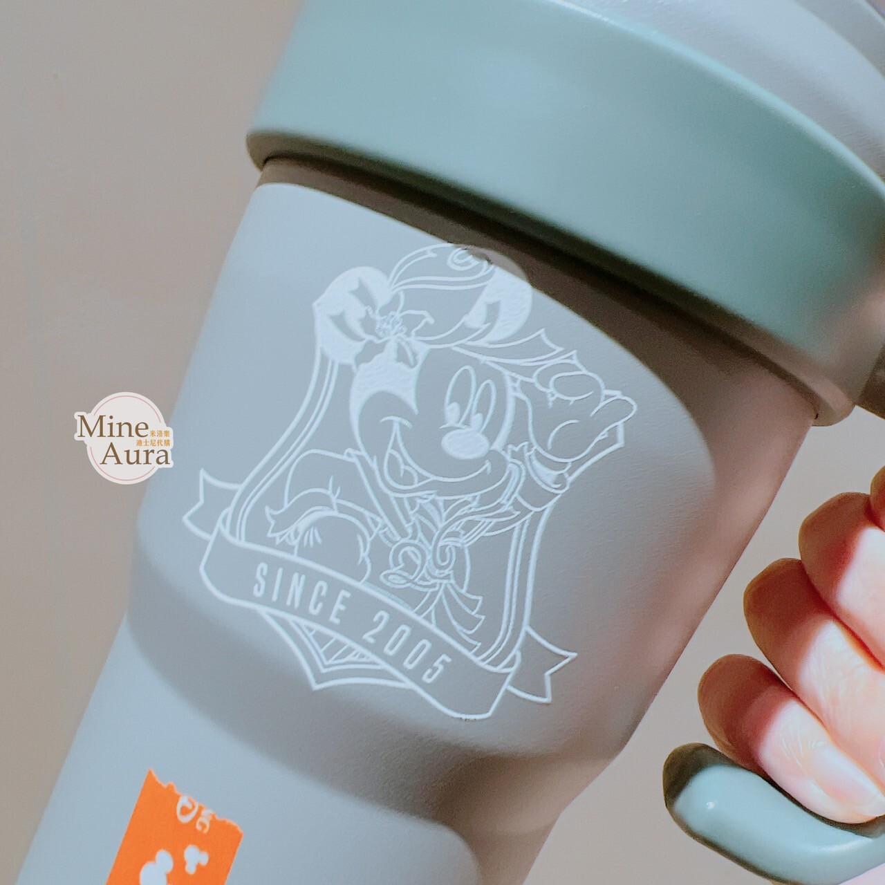 Since 2005 主題 米奇 Mickey 圖案 隨行 保溫杯 水杯 水壺 -香港迪士尼樂園