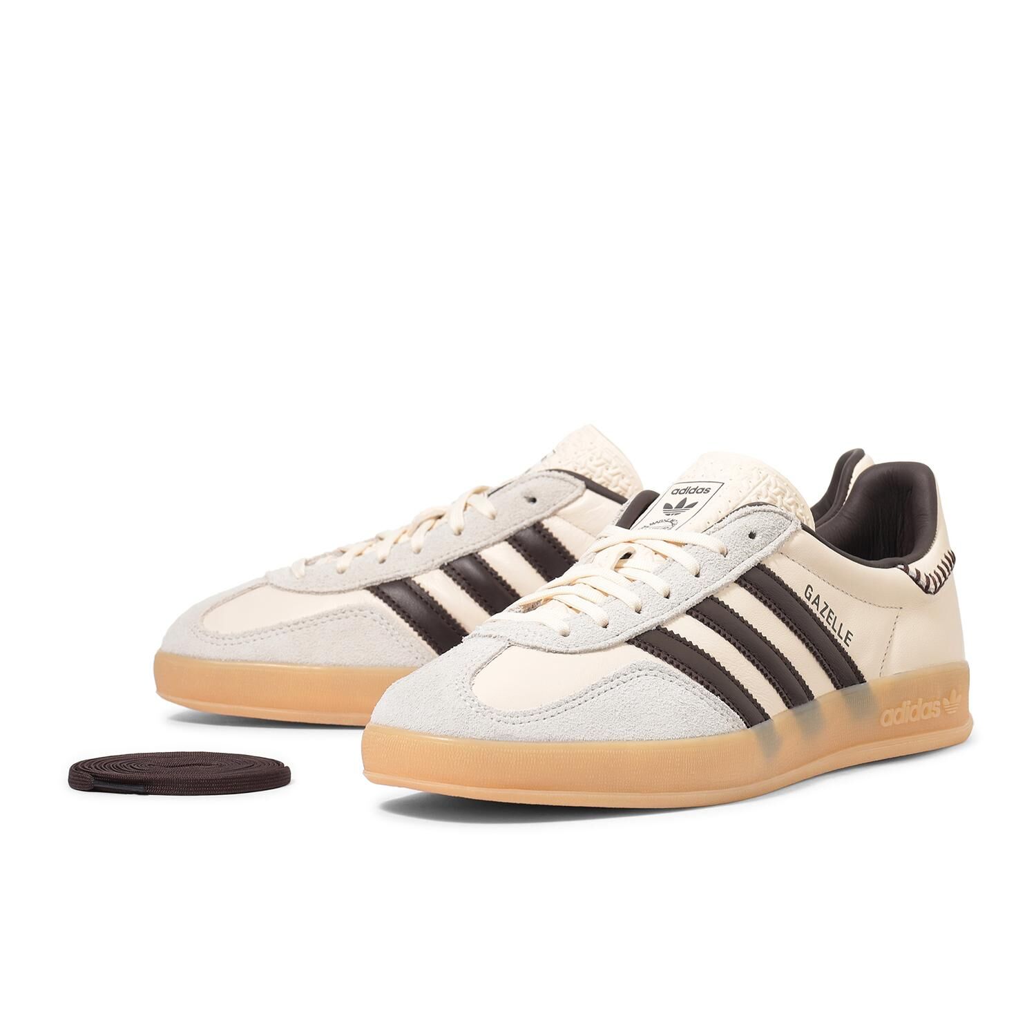 Adidas Originals Gazelle Indoor 日本新款 奶油巧克力 外縫線 奶油色 復古鞋 JQ1748