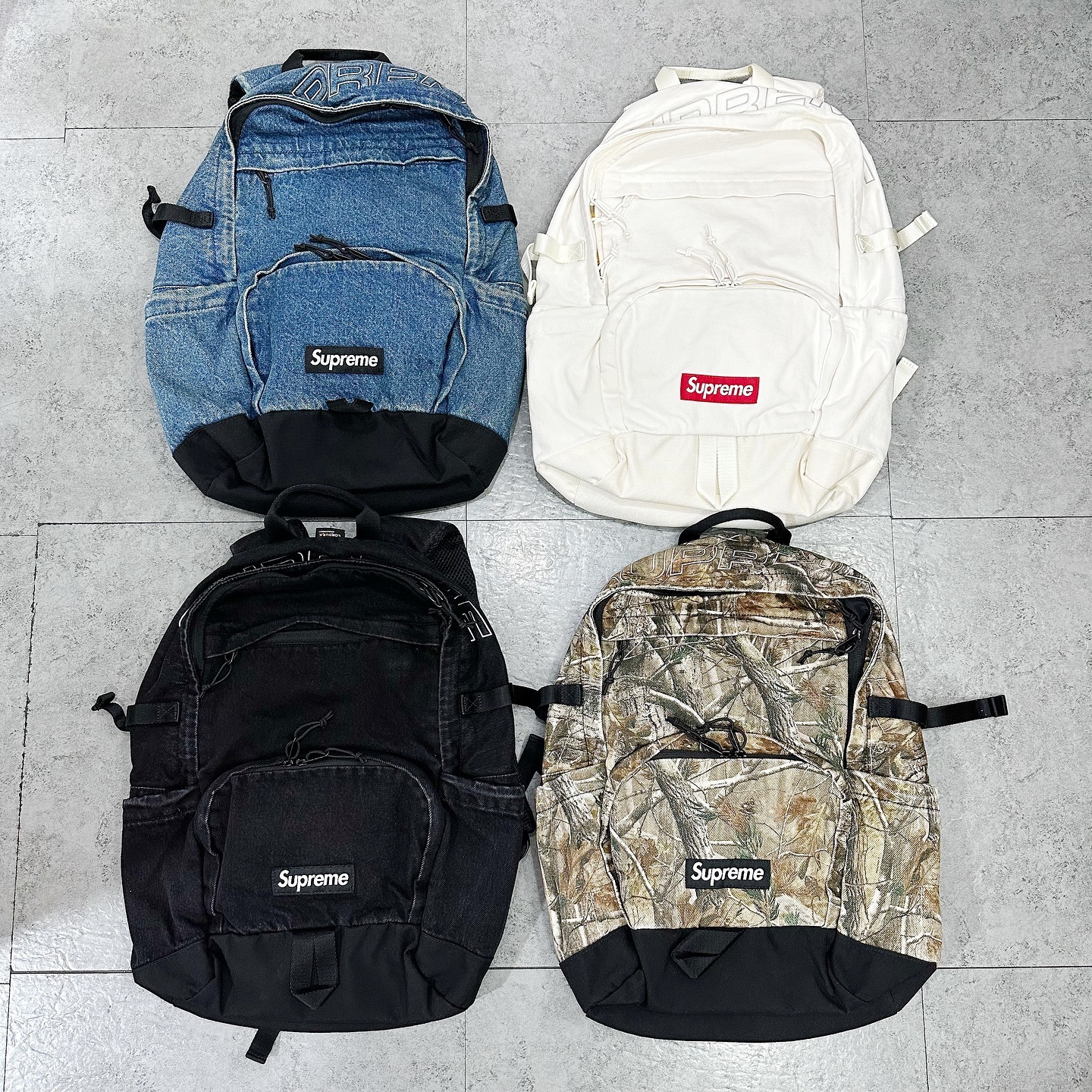 SUPREME FW25 DENIM BACKPACK 牛仔單寧 四色