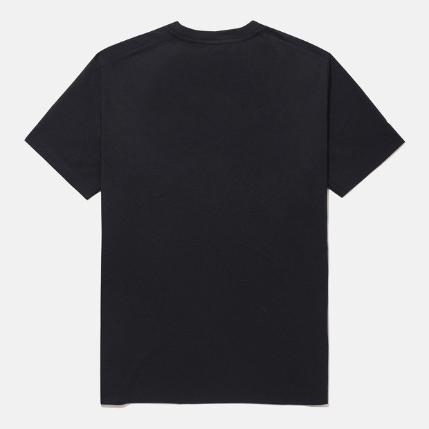 DESCENTE 迪桑特 經典大LOGO款 短袖 黑色