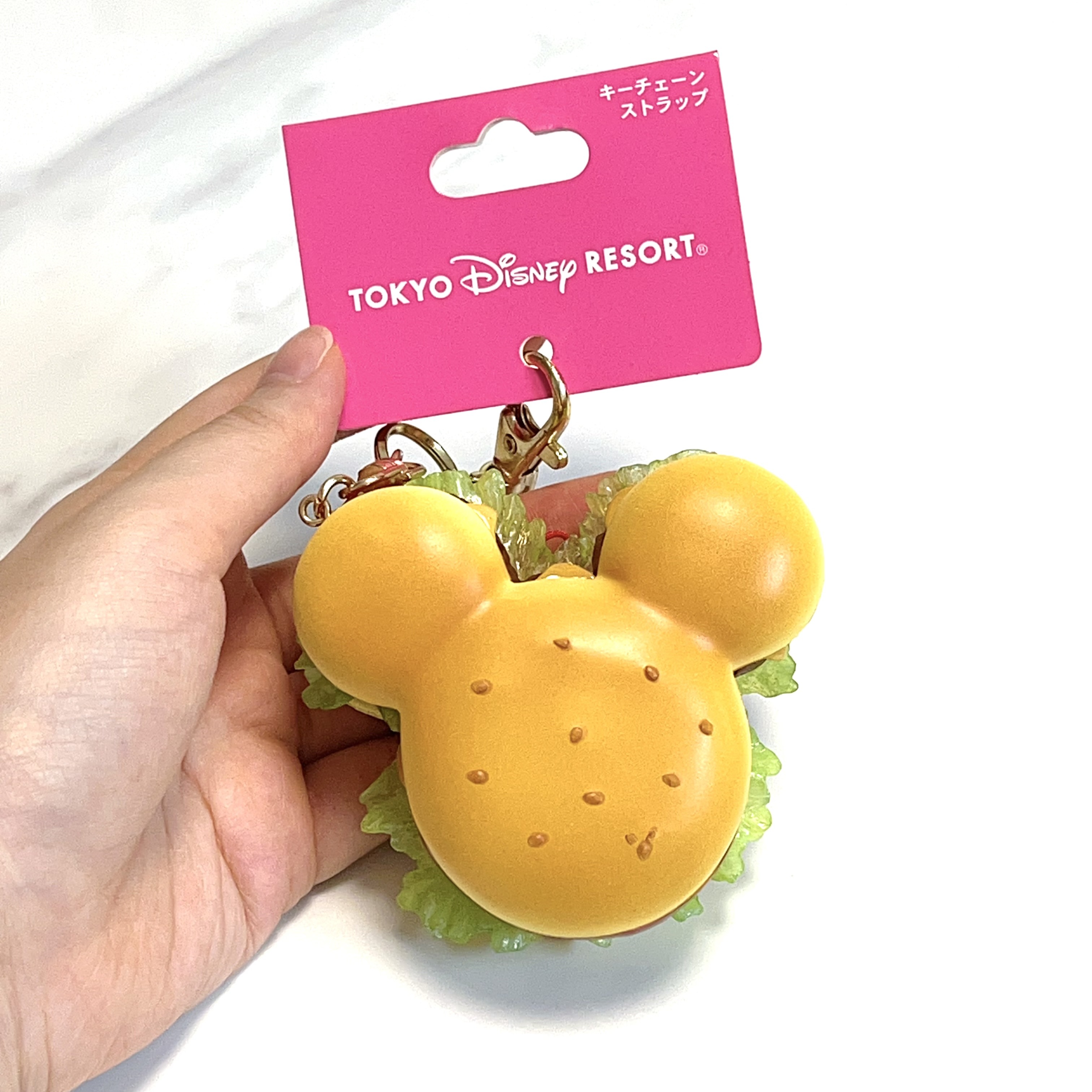 Rare Tokyo Disney Mickey burger squishy