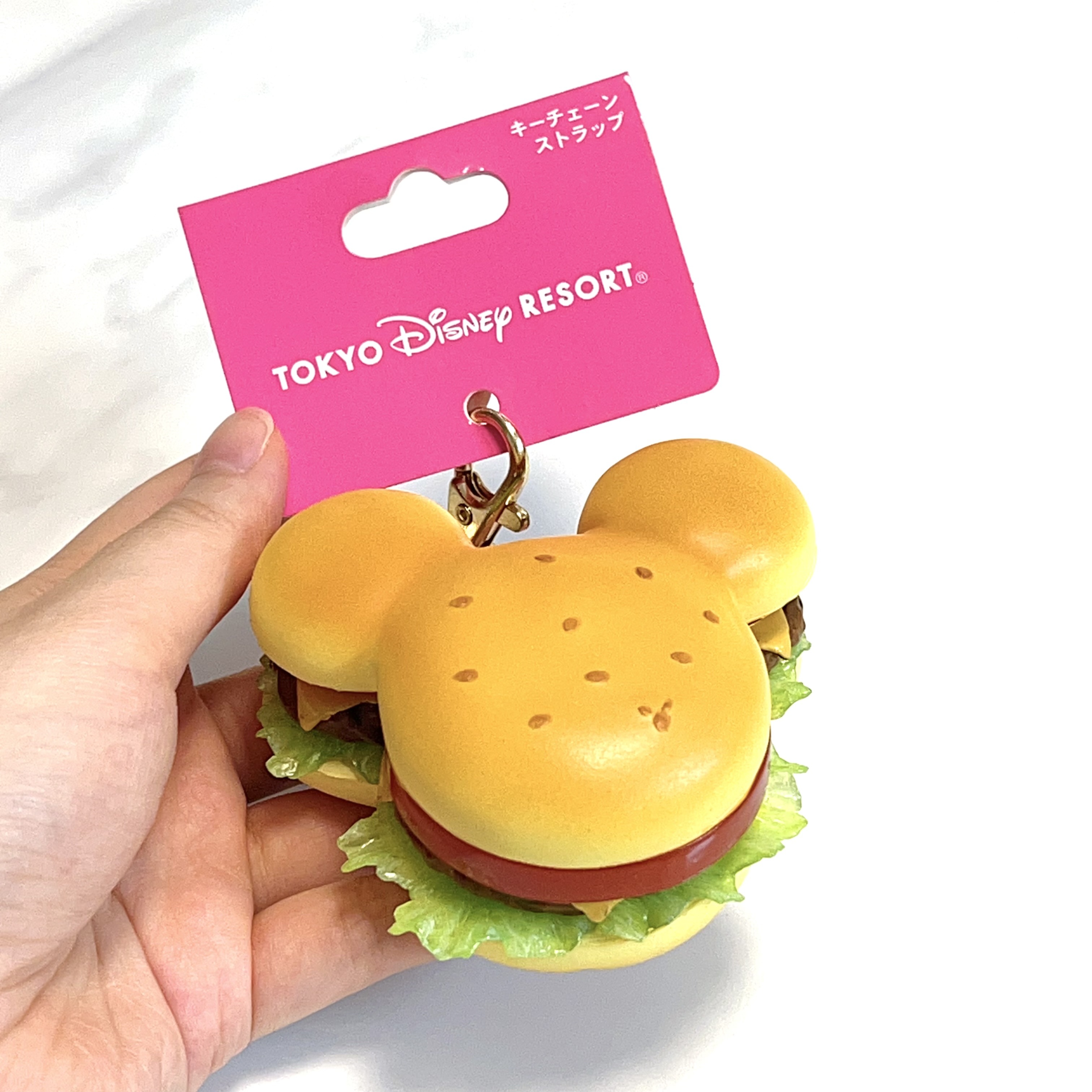 Rare Tokyo Disney Mickey burger squishy
