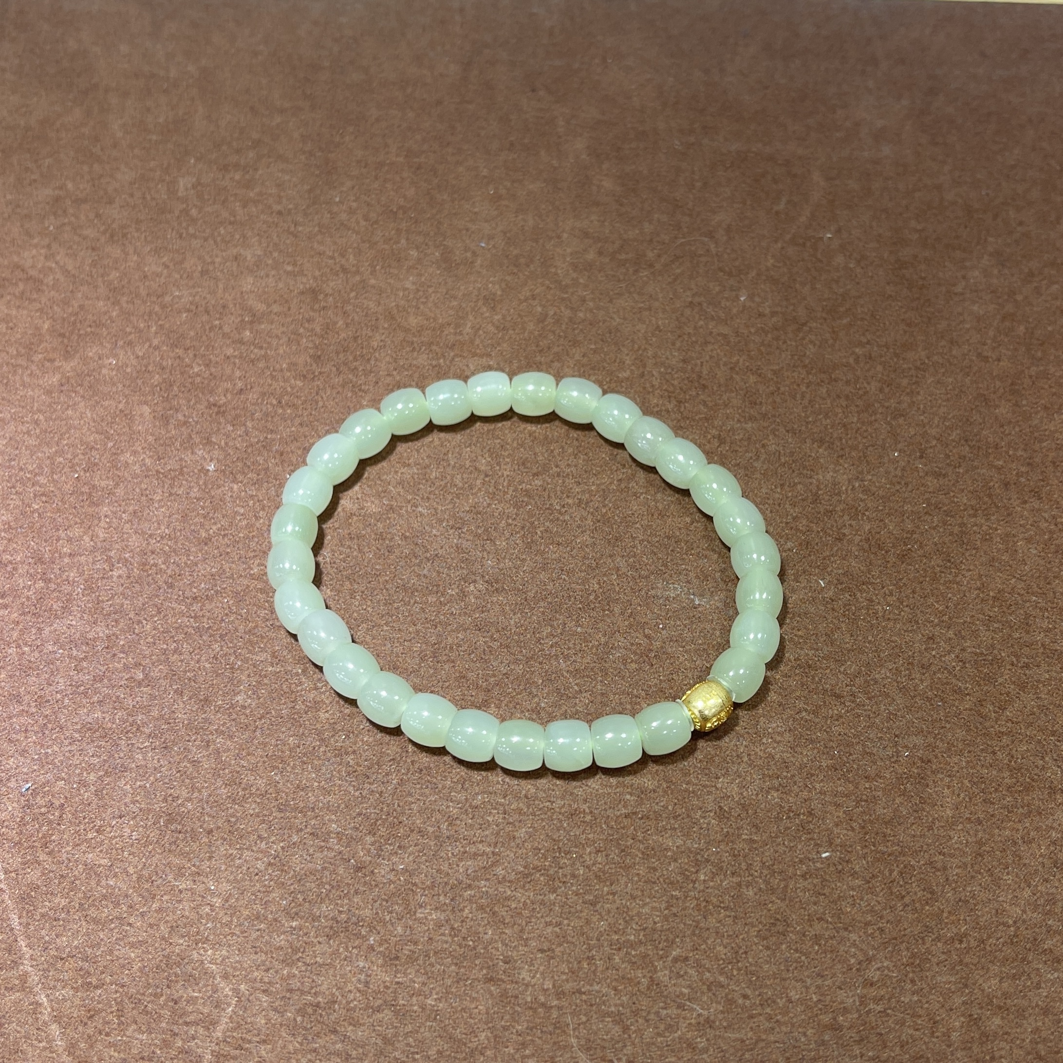 0901ht95-和田玉-冰晴水6m手串/件（A95）