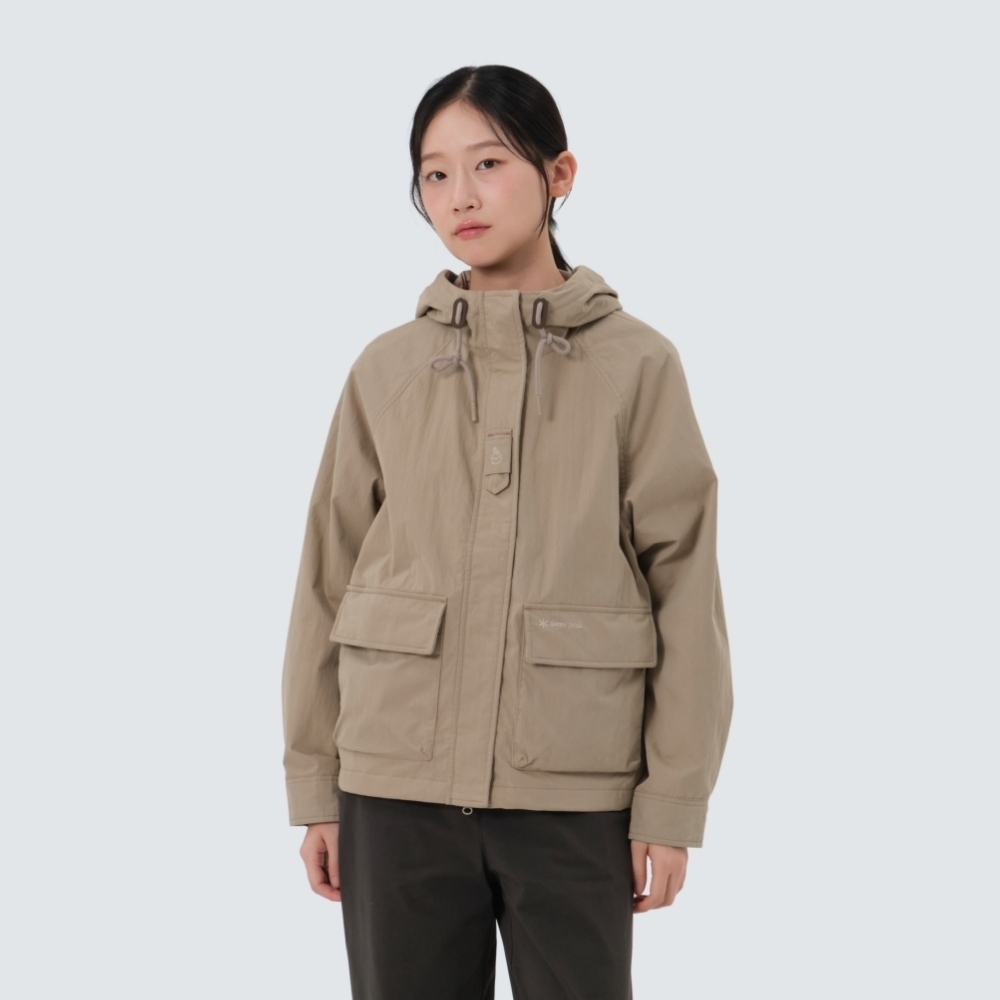 【代購】Snow Peak 雪諾必克 女 Clend Jacket 連帽 雙口袋 外套 S25FWD-JK91