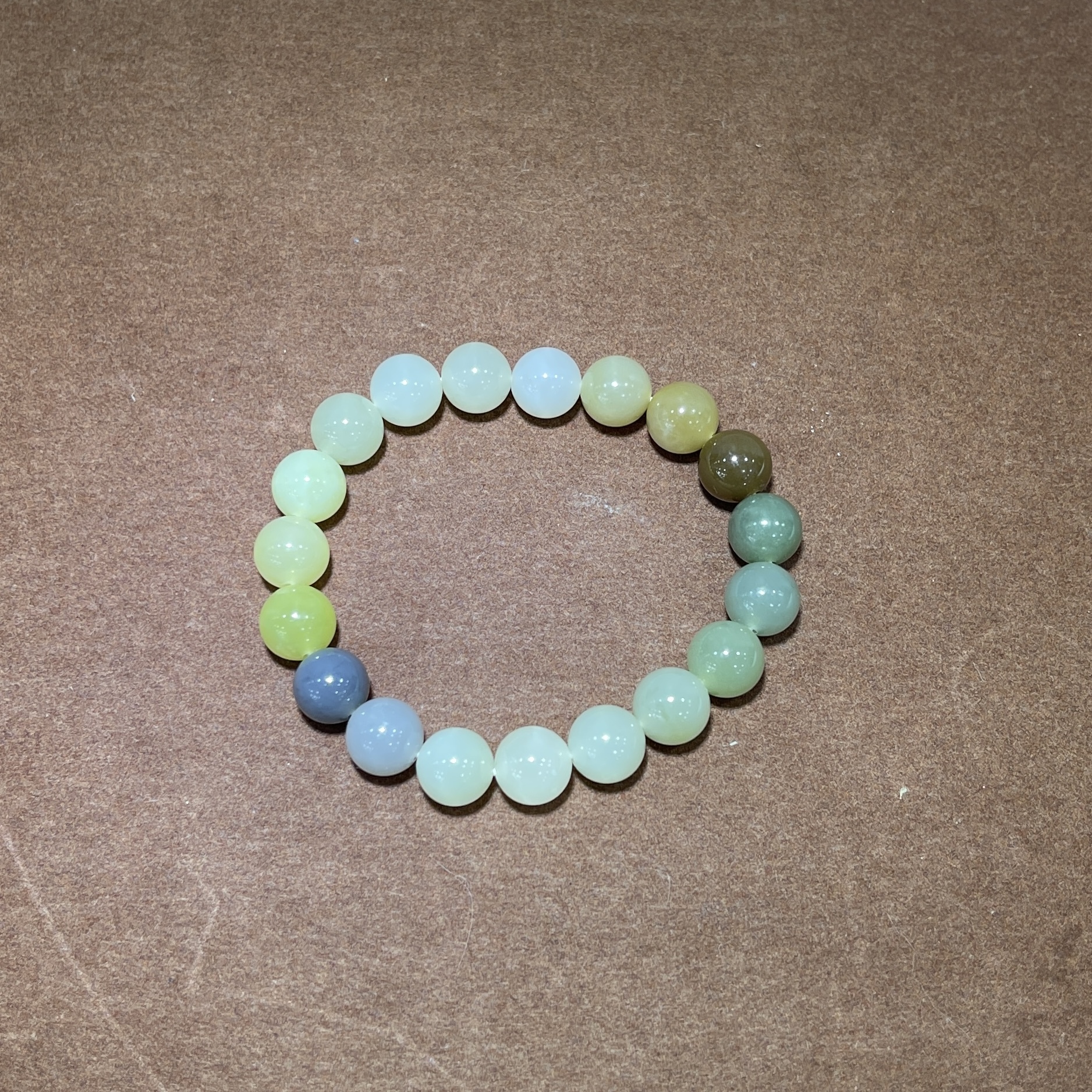 0901ht112-和田玉-10m 多寶手串/個（A112）