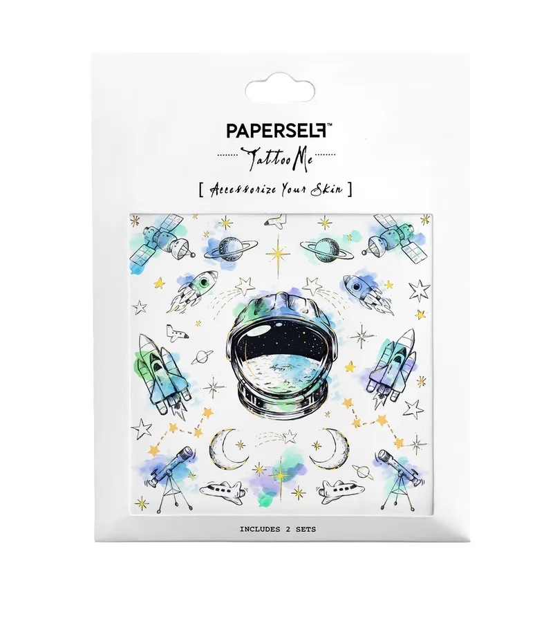 Paperself｜絢爛銀河 Space 2 刺青紋身貼紙