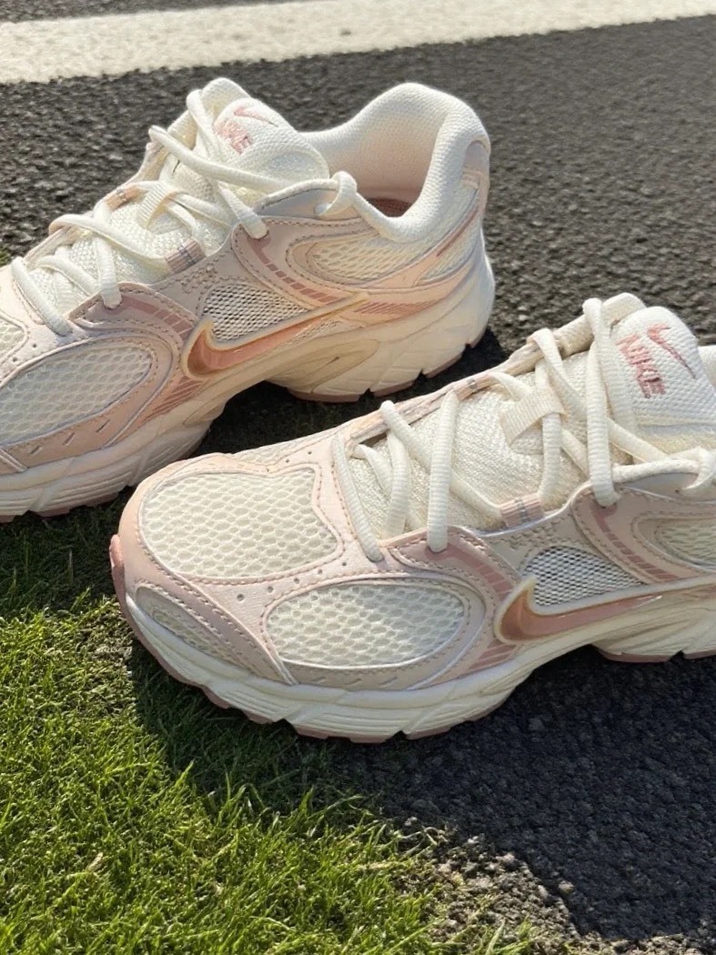 【現貨】Nike V5 RNR 桃子奶茶 粉色 粉橘 橘 桃紅色 粉白 復古 白 女鞋 IH5088-001