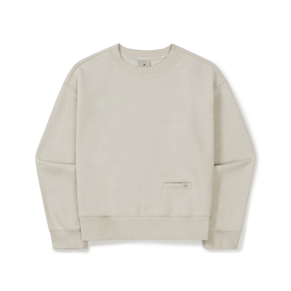 【代購】Snow Peak 雪諾必克 女 Light Fleece-Lined 半短 長袖 衛衣 S25WWF-HT69