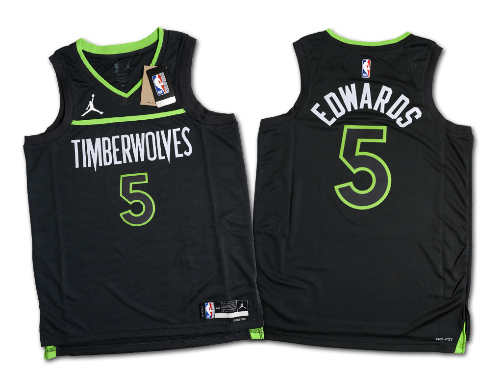 Jordan 明尼蘇達灰狼隊 Anthony Edwards 宣言版 Swingman 球衣