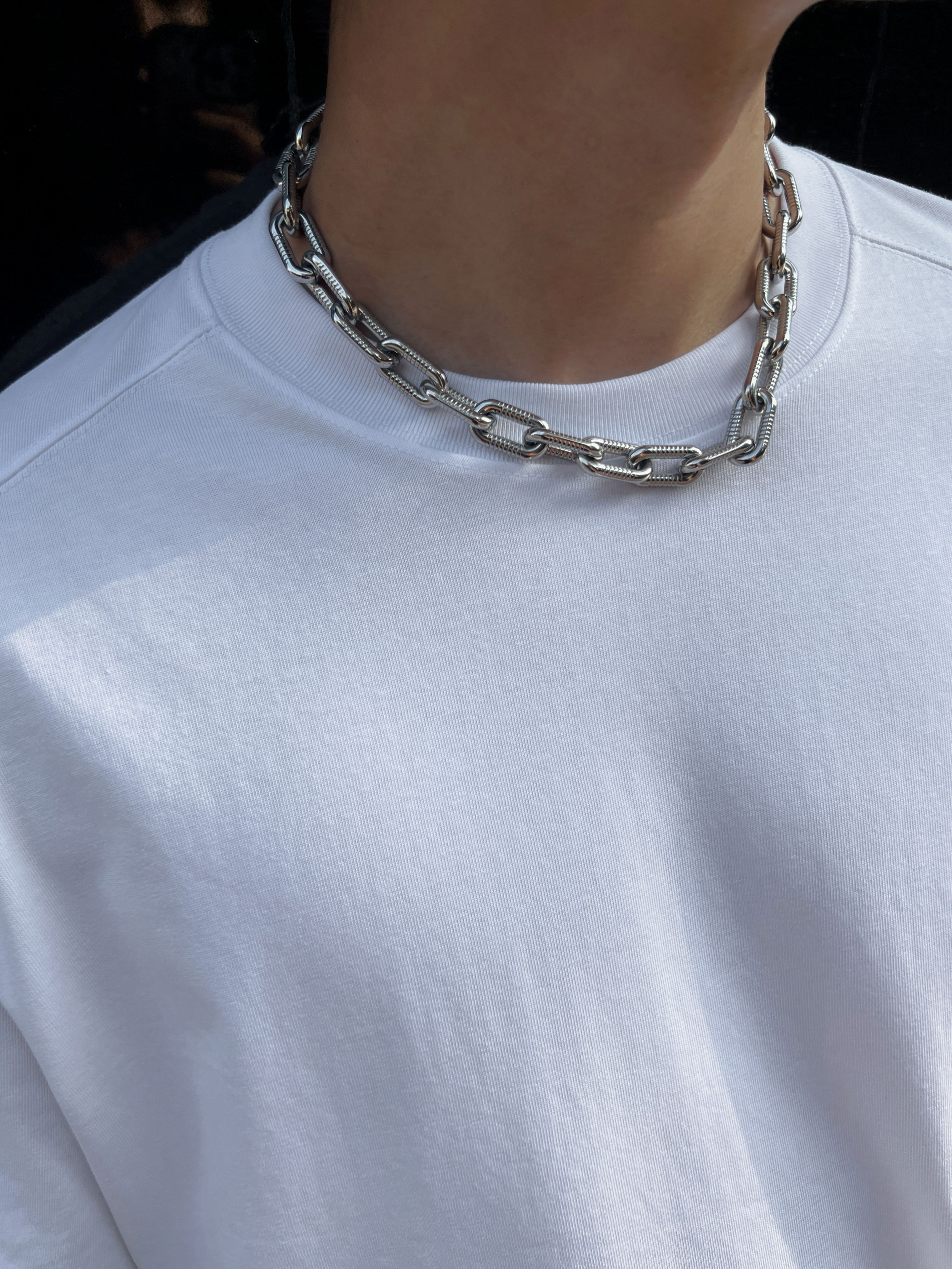 [1atm] 零-刻紋項鍊