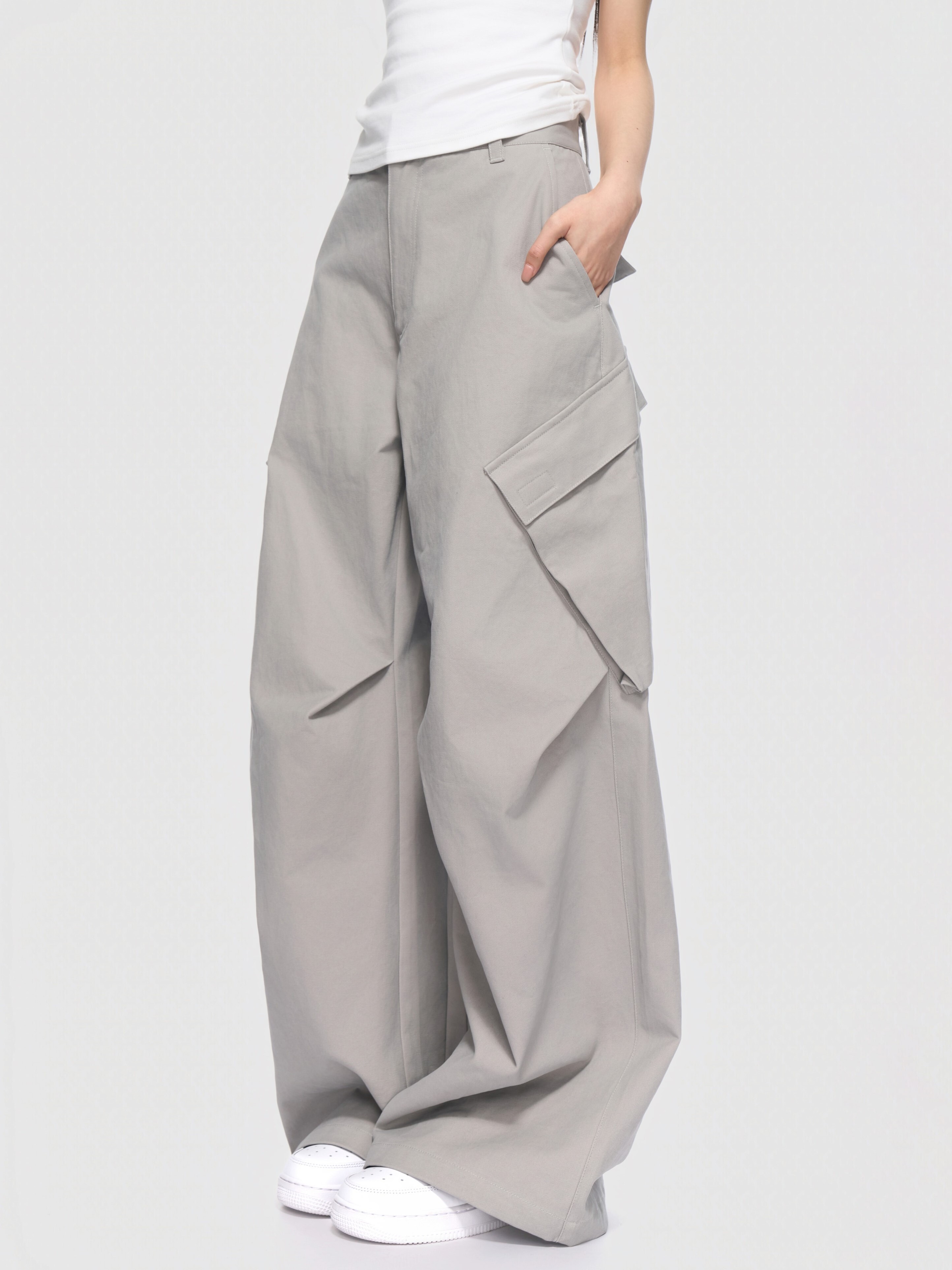 AFGK 側邊大斜口袋  工裝長褲  A FEW GOOD KIDS