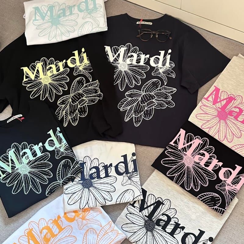 🇰🇷 韓國 Mardi Mercredi 花花 T-Shirts（K8 BR847）