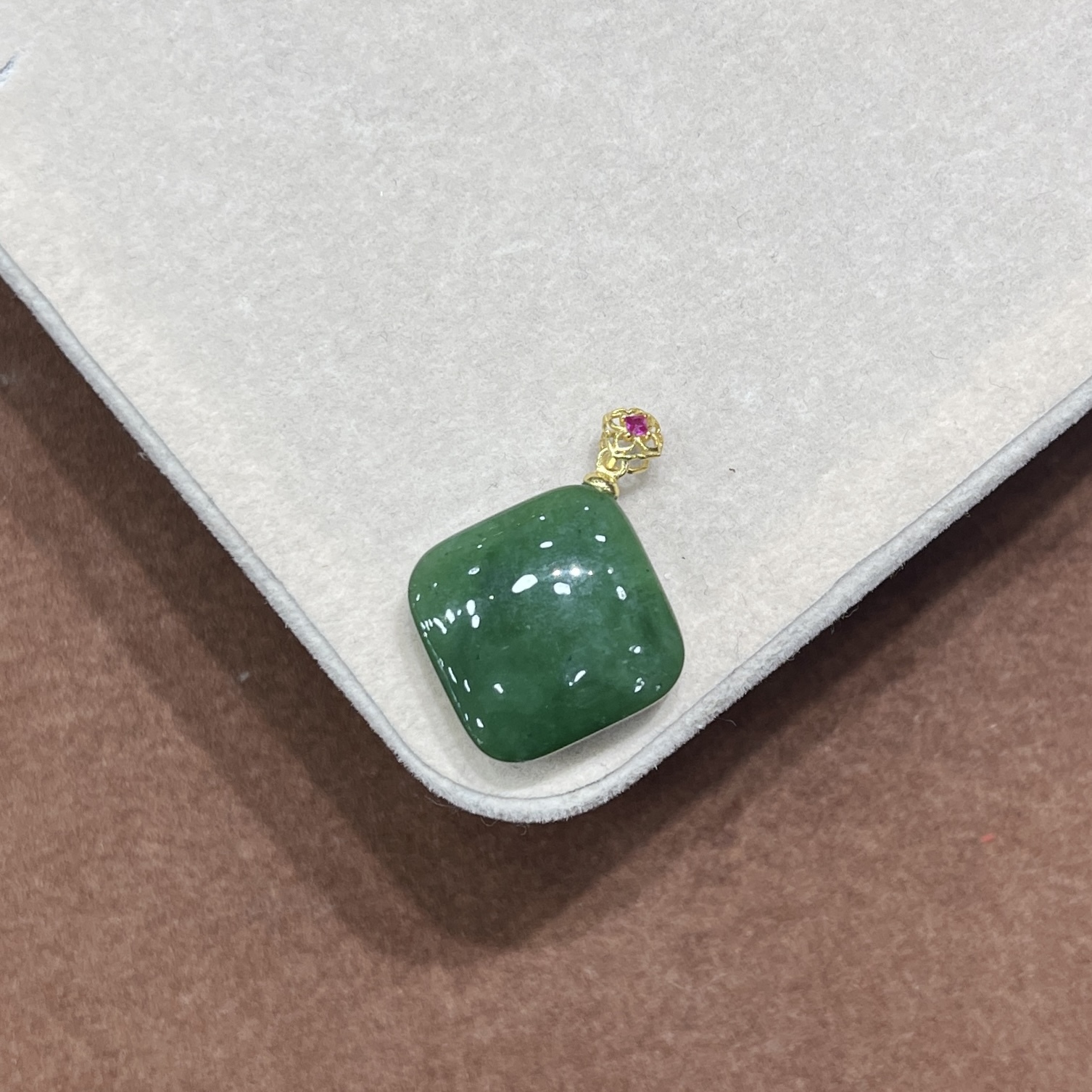 0901ht16-和田玉-碧玉方糖/件（A16）