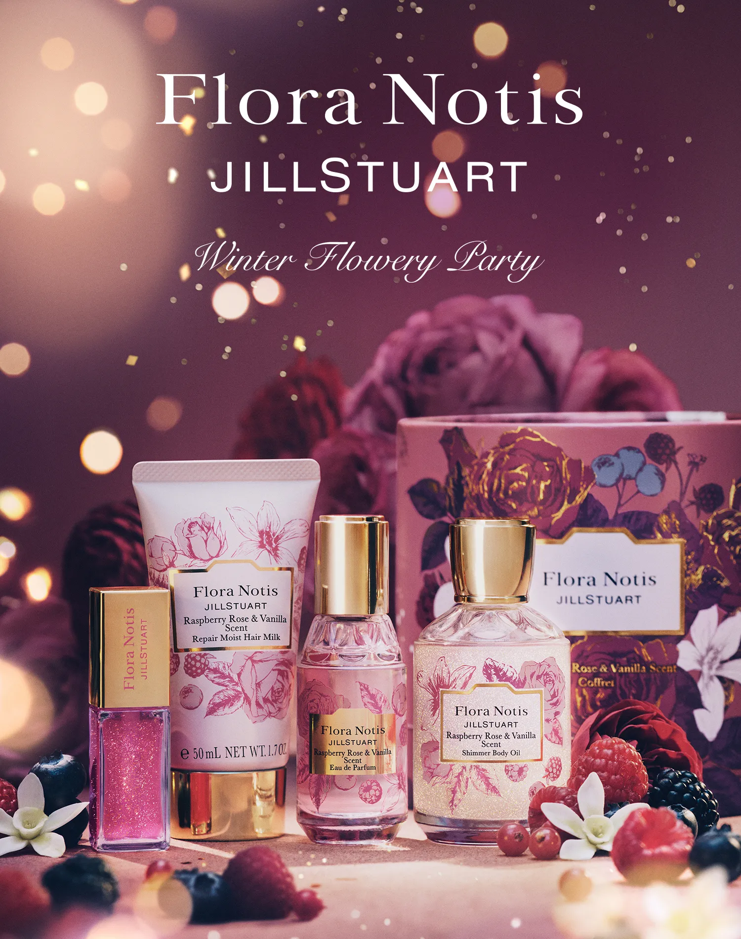 [限定] Flora Notis JILL STUART Holiday Collection 2025 Winter Flowery Party