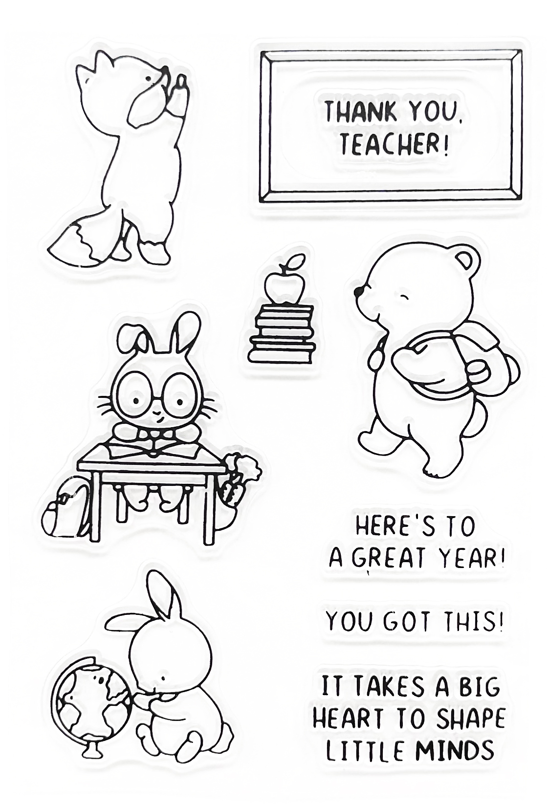 TS水晶印章 |【新品】TS71 教師節