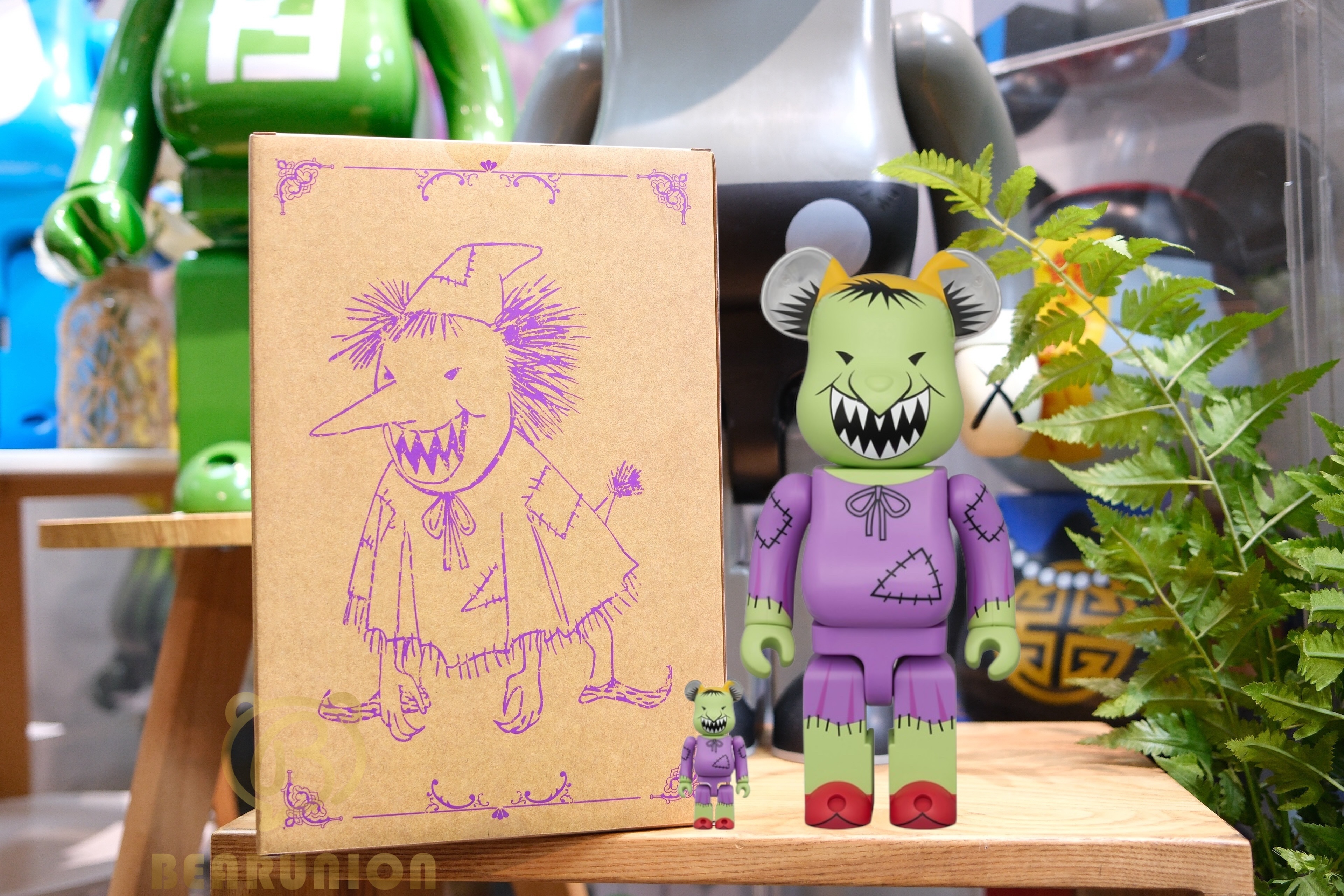 🎏預訂🎏Bearbrick 400% 100% Monster 無名的怪物