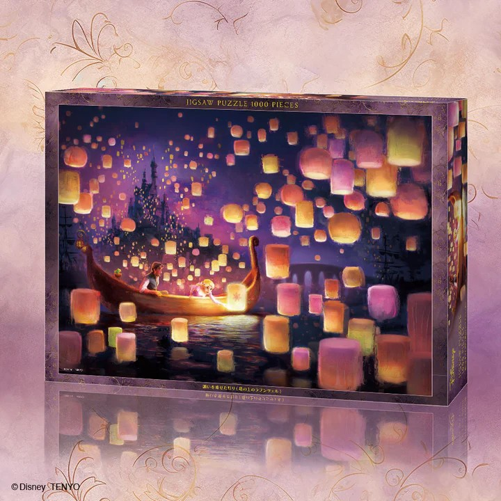 許願之光（塔上的長髮公主）(畫布紋理)