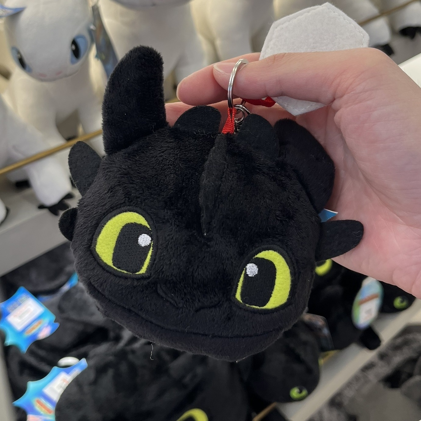 馴龍高手 TOOTHLESS 沒牙 大頭造型 可愛 絨毛吊飾