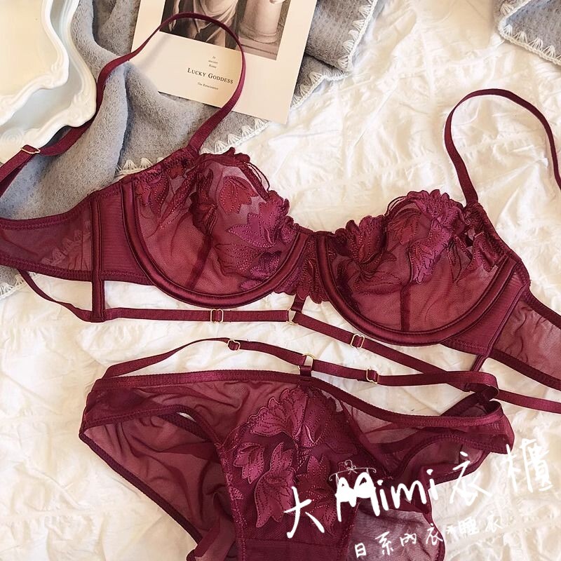 ✨葉舞微光法式性感內衣✨