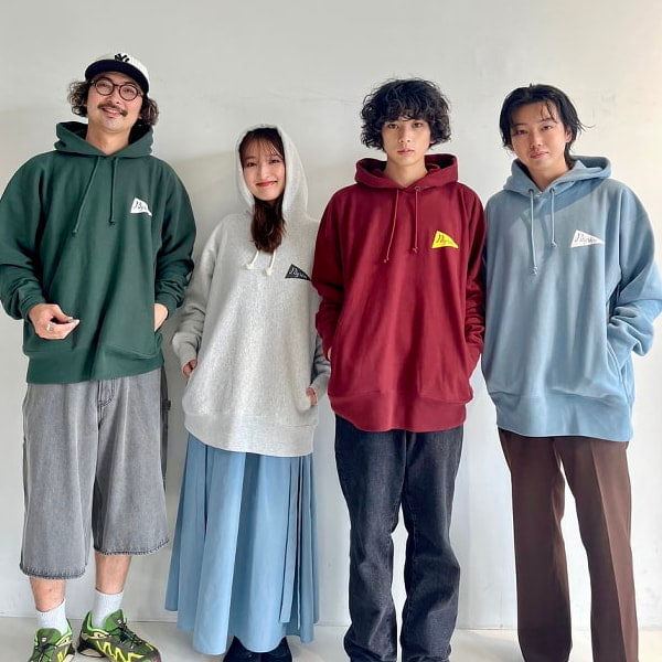 日本 Pilgrim Surf+Supply × Champion 10周年 Team Hoodie 🎉