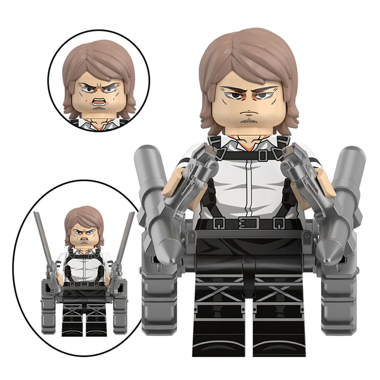 Attack On Titan Jean Kirstein Custom Minifigures Minifigs Fit Lego WM6203 WM2876