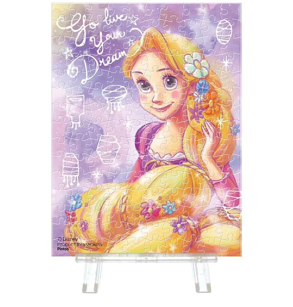 魔髪奇緣-長髪公主素描 (迷你尺寸) (透明樹脂)