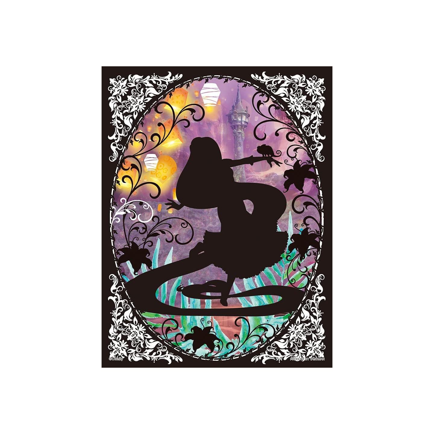 長髪公主影子 (鐳射閃面) (迷你尺寸) (絕版)