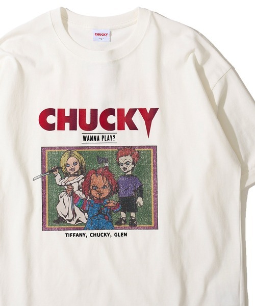【CHUCKY】恰吉家族印花短TEE