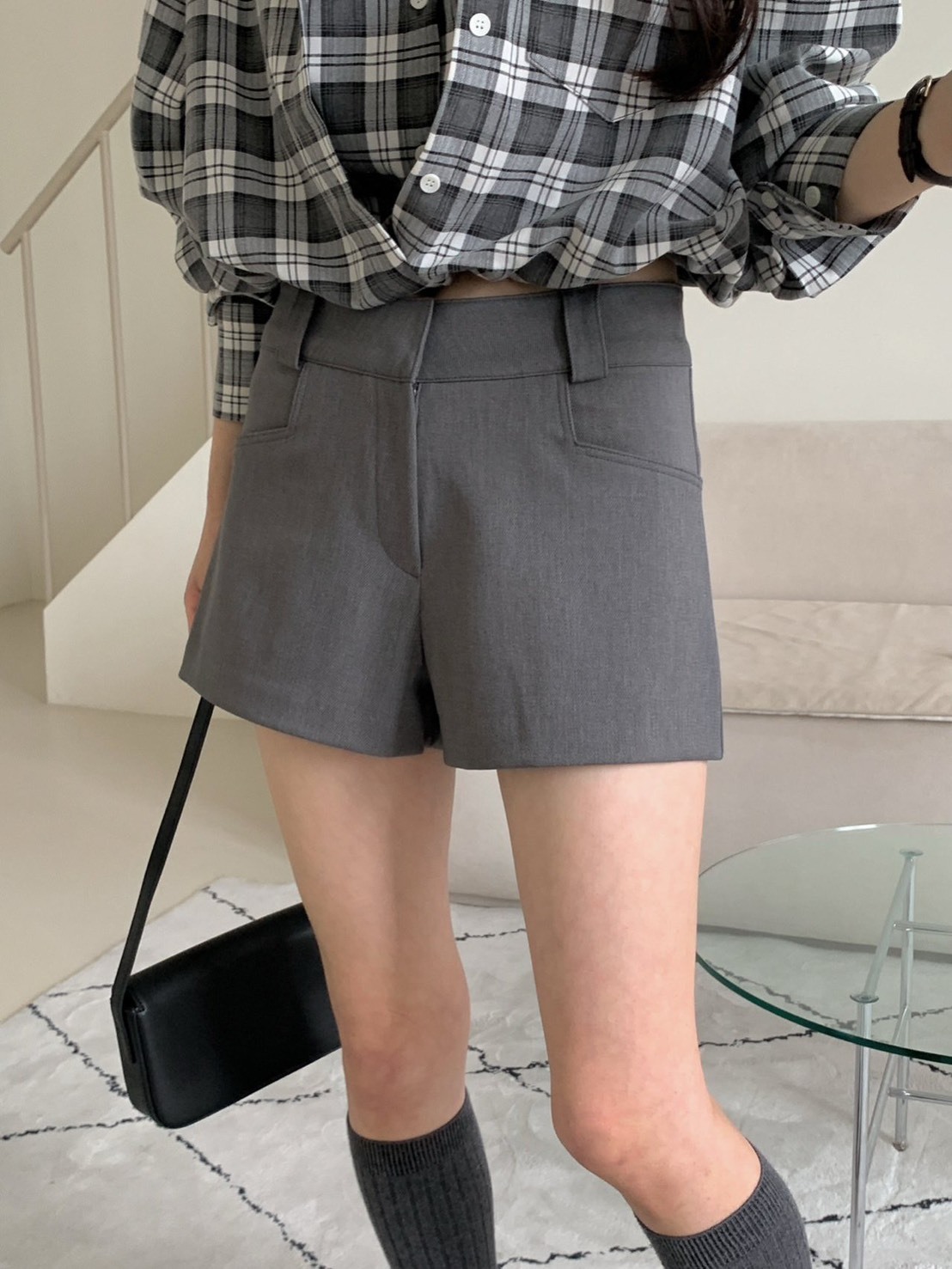 內釦西裝短褲