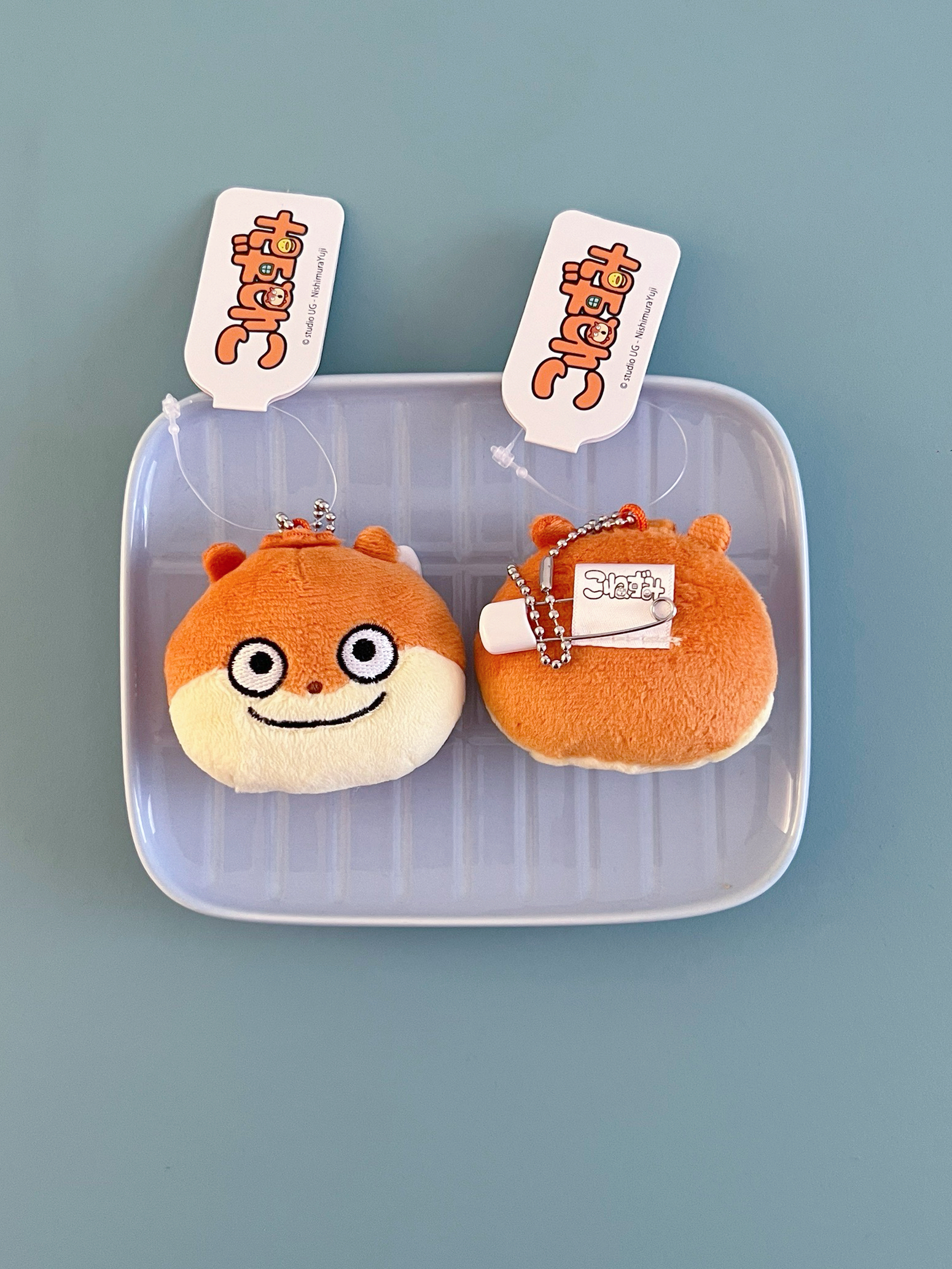 小鼠大頭珠鏈玩偶吊飾