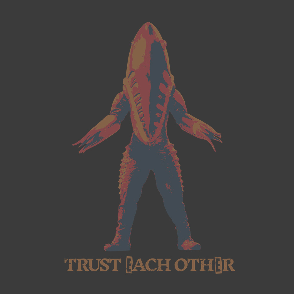 Cospa 0922 夕日に染まるメトロン星人 Tシャツ [ウルトラセブン] SUMI