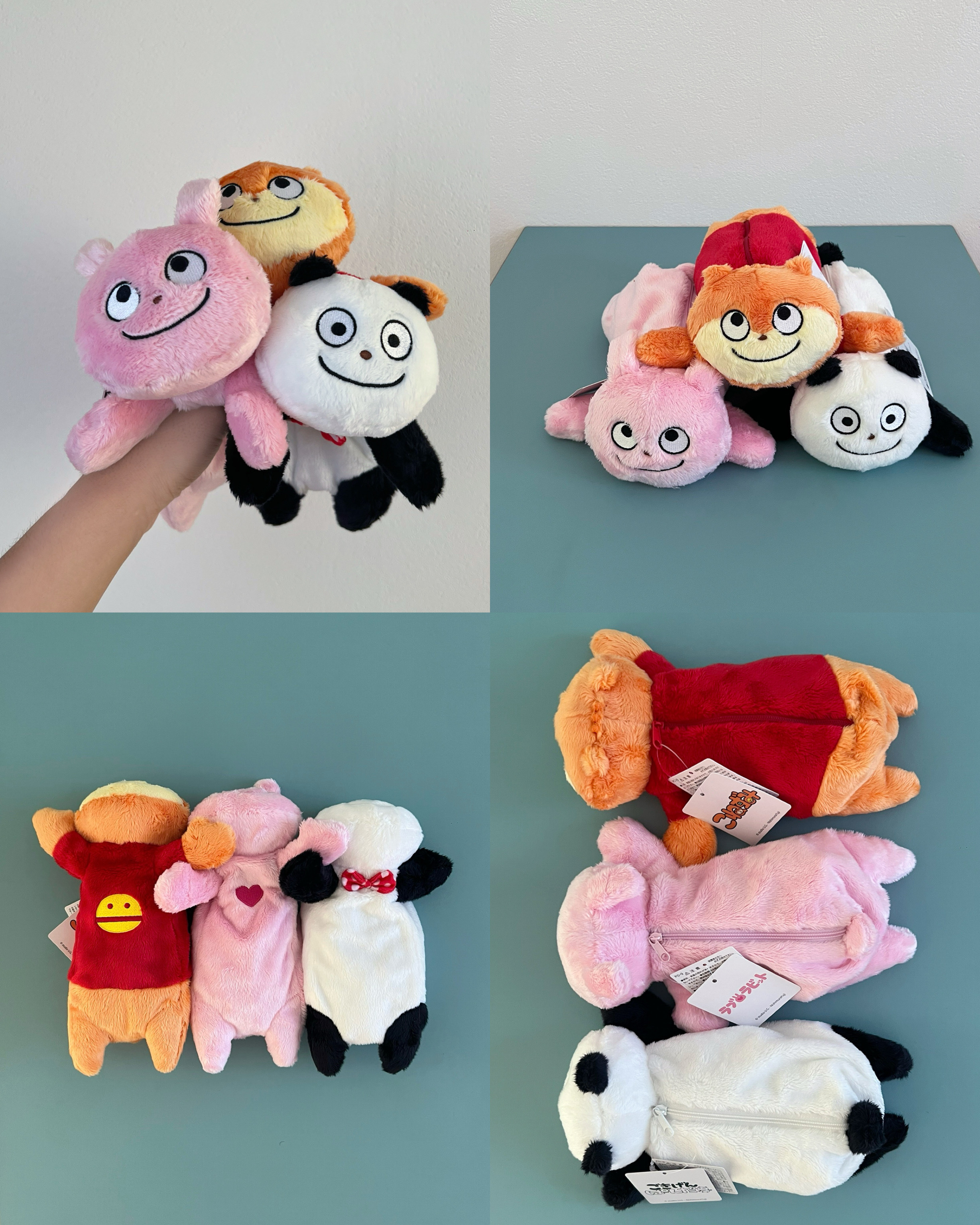 西村裕二毛絨長型收納袋