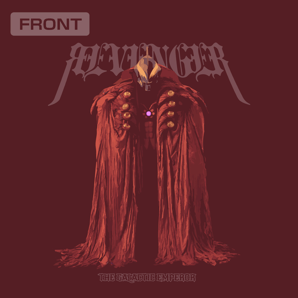 Cospa 0922 カイザーベリアル Tシャツ [ウルトラマンゼロ] BURGUNDY