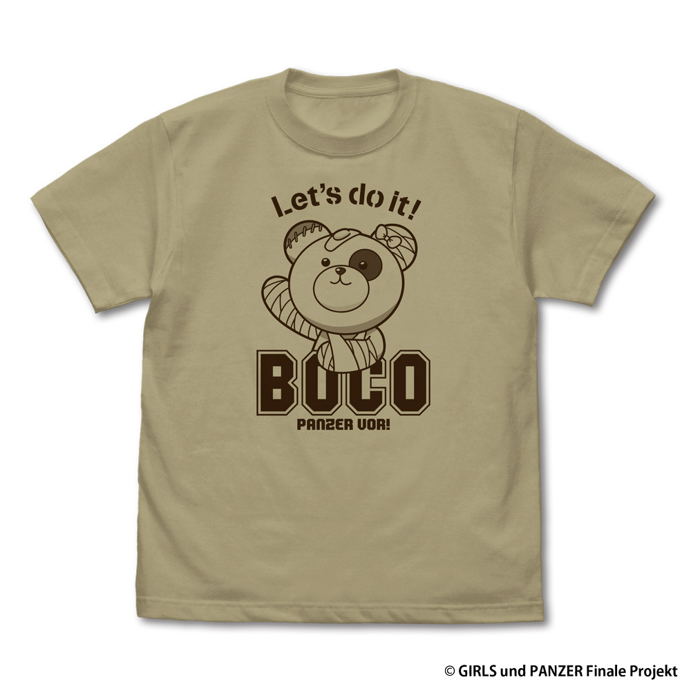 Cospa 0922 ボコ Tシャツ [ガールズ＆パンツァー 最終章] SAND KHAKI