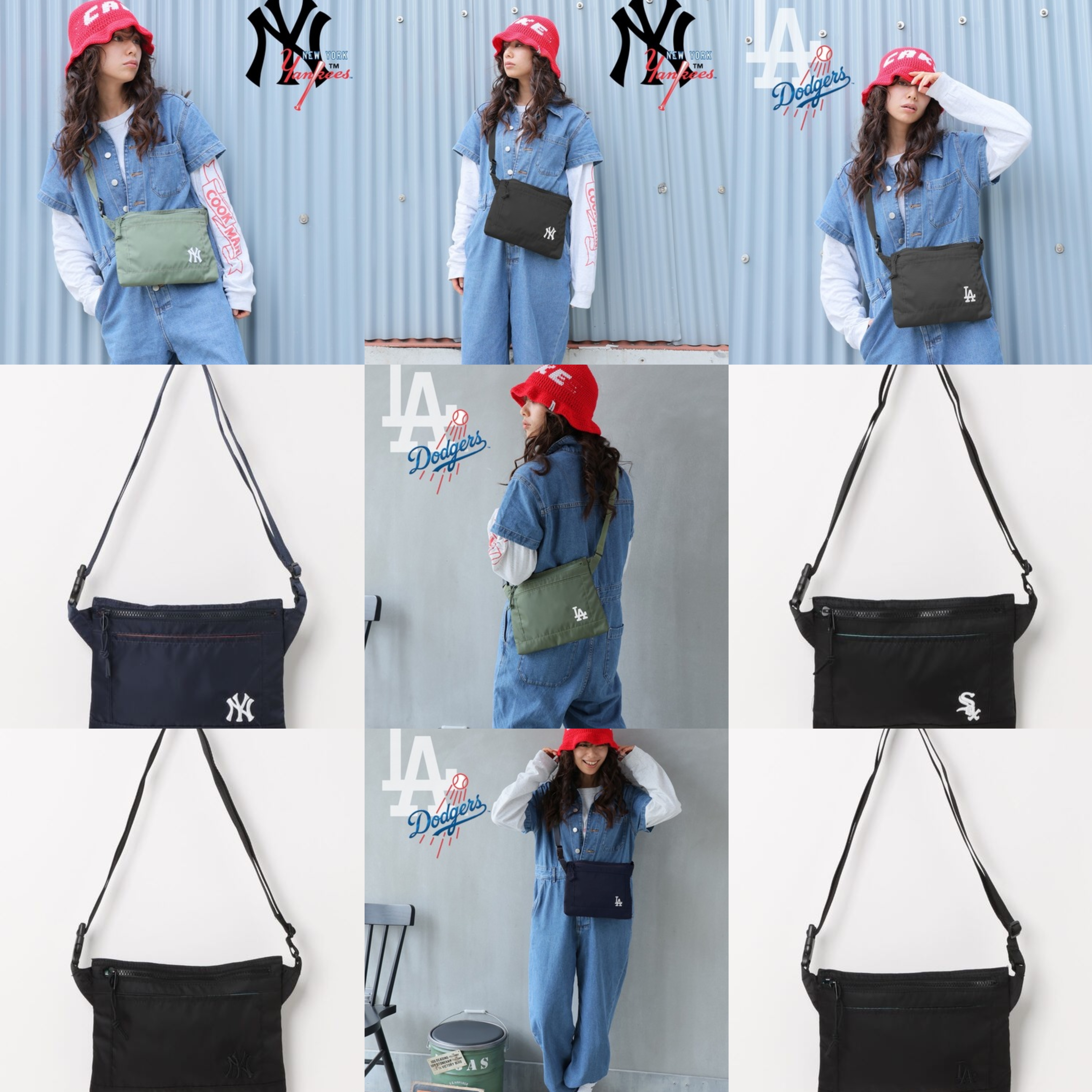 JP MLB 斜孭袋/男女可用（P9 JP850）