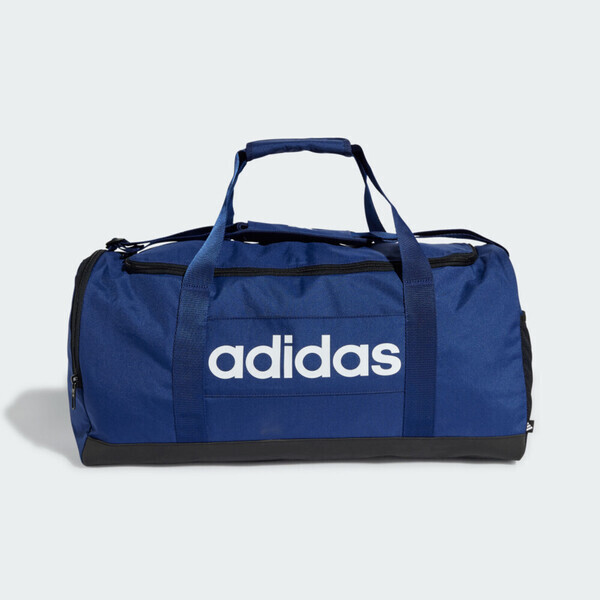 Adidas 愛迪達 Linear Duffel M IN6116 健身包 旅行背袋 戶外 運動 休閒 藍