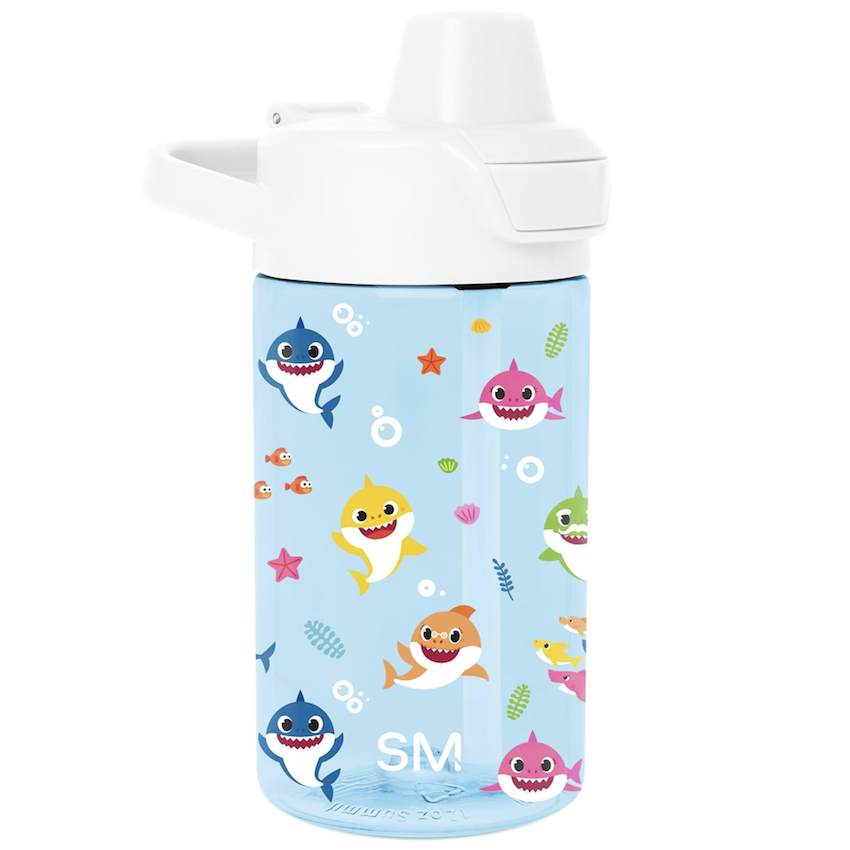 美國 Simple Modern 塑膠兒童吸管水壺 - Baby Shark