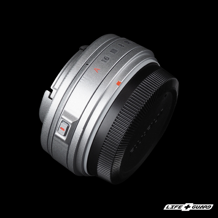 FUJIFILM LH-XF27 + LHCP-27 lens hood skin Combo Offer
