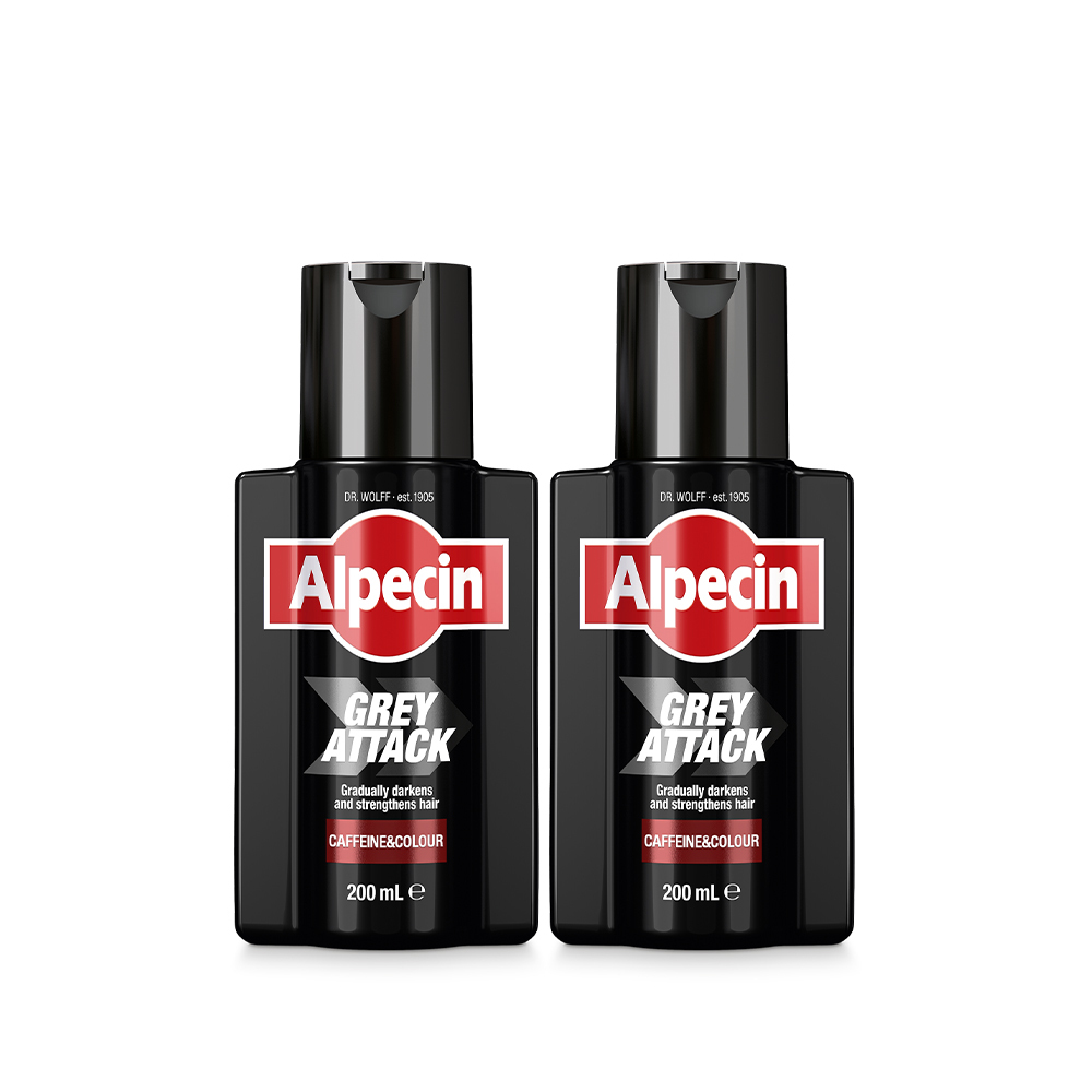 Alpecin|擊退白髮咖啡因泡沫染髮露200ml (多規格組)