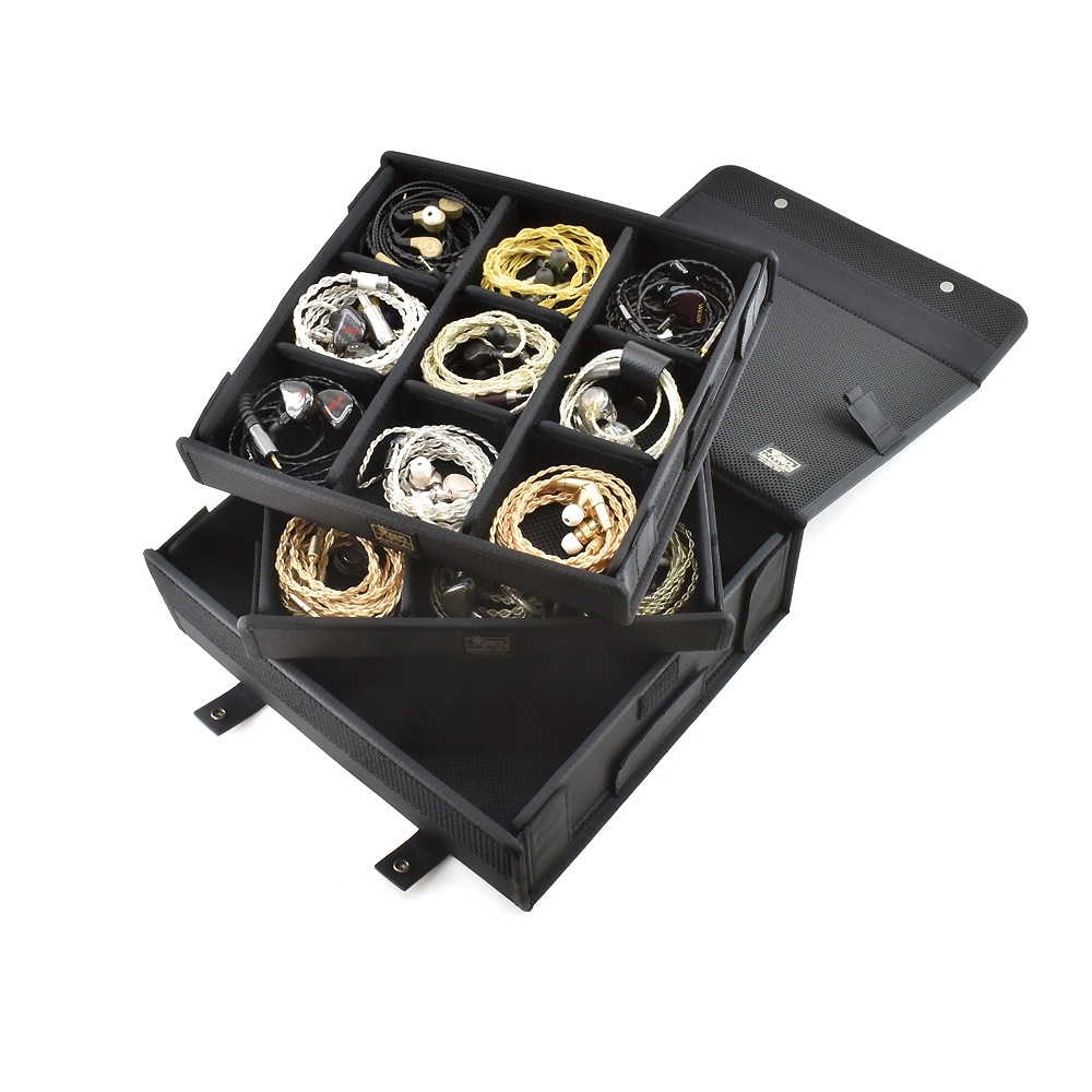 VanNuys E571 Premium 18-36格雙層耳機收納盒 限量生產