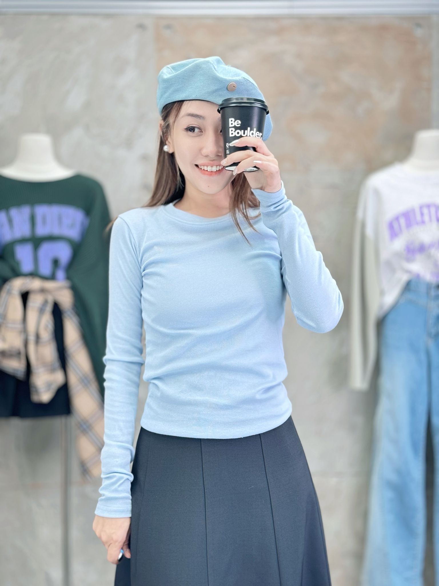 TOP#7676🤍多巴安韓版瘦型基礎單衣