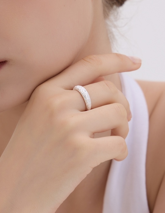 【925純銀】閃耀星願可調式戒指